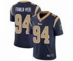 Los Angeles Rams #94 John Franklin-Myers Navy Blue Team Color Vapor Untouchable Limited Player Football Jersey