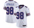 Buffalo Bills #98 Star Lotulelei White Vapor Untouchable Limited Player Football Jersey