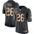 Pittsburgh Steelers #26 Le'Veon Bell Limited Black Gold Salute to Service NFL Jersey