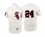 1959 Chicago White Sox #24 Early Wynn Authentic Cream Throwback Baseball Jersey