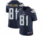 Los Angeles Chargers #81 Mike Williams Navy Blue Team Color Vapor Untouchable Limited Player Football Jersey