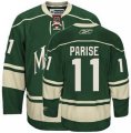Minnesota Wild #11 Zach Parise Premier Green Third NHL Jersey