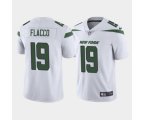 New York Jets #19 Joe Flacco White Vapor Limited Stitched Jersey