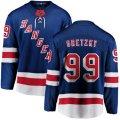 New York Rangers #99 Wayne Gretzky Fanatics Branded Royal Blue Home Breakaway NHL Jersey