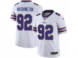 Buffalo Bills #92 Adolphus Washington Vapor Untouchable Limited White NFL Jersey