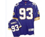 Minnesota Vikings #93 John Randle Purple Team Color Authentic Throwback Football Jersey