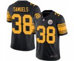 Pittsburgh Steelers #38 Jaylen Samuels Limited Black Rush Vapor Untouchable Football Jersey