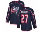 Columbus Blue Jackets #27 Ryan Murray Navy Blue Home Authentic Stitched NHL Jersey