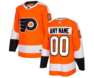 Philadelphia Flyers Customized Premier Orange Home NHL Jersey