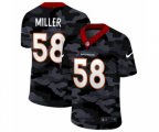 Denver Broncos #58 Miller 2020 Camo Salute to Service Limited Jersey