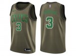 Boston Celtics #3 Dennis Johnson Green Salute to Service NBA Swingman Jersey