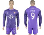 2017-18 Orlando City 9 LARIN Home Long Sleeve Soccer Jersey