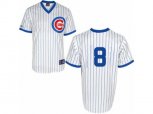 Chicago Cubs #8 Andre Dawson Authentic White 1988 Turn Back The Clock Cool Base MLB Jersey