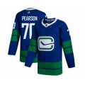 Vancouver Canucks #70 Tanner Pearson Authentic Royal Blue Alternate Hockey Jersey