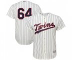 Minnesota Twins #64 Willians Astudillo Replica Cream Alternate Cool Base Baseball Jersey