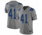 Indianapolis Colts #41 Matthias Farley Limited Gray Inverted Legend Football Jersey