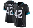 Jacksonville Jaguars #42 Barry Church Black Team Color Vapor Untouchable Limited Player Football Jersey