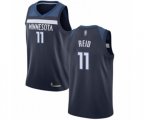 Minnesota Timberwolves #11 Naz Reid Swingman Navy Blue Basketball Jersey - Icon Edition