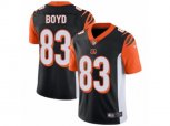 Cincinnati Bengals #83 Tyler Boyd Vapor Untouchable Limited Black Team Color NFL Jersey