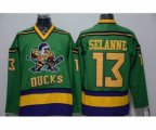 nhl jerseys anaheim ducks #13 selanne green
