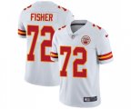 Kansas City Chiefs #72 Eric Fisher White Vapor Untouchable Limited Player Football Jersey