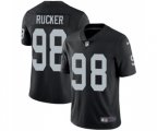 Oakland Raiders #98 Frostee Rucker Black Team Color Vapor Untouchable Limited Player Football Jersey