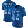 New Orleans Saints #22 Mark Ingram Limited Royal Blue 2018 Pro Bowl NFL Jersey