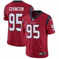 Houston Texans #95 Christian Covington Limited Red Alternate Vapor Untouchable NFL Jersey