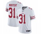 San Francisco 49ers #31 Raheem Mostert White Vapor Untouchable Limited Player Football Jersey
