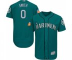 Seattle Mariners #0 Mallex Smith Teal Green Alternate Flex Base Authentic Collection Baseball Jersey