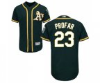 Oakland Athletics #23 Jurickson Profar Green Alternate Flex Base Authentic Collection Baseball Jersey