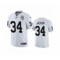 Oakland Raiders #34 Bo Jackson White 2020 Inaugural Season Vapor Limited Jersey