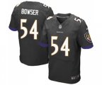 Baltimore Ravens #54 Tyus Bowser Elite Black Alternate Football Jersey