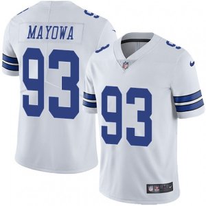 Dallas Cowboys #93 Benson Mayowa White Vapor Untouchable Limited Player NFL Jersey