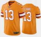 Tampa Bay Buccaneers #13 Mike Evans Orange Vapor Untouchable Limited Stitched Jersey