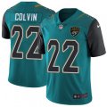 Jacksonville Jaguars #22 Aaron Colvin Teal Green Team Color Vapor Untouchable Limited Player NFL Jersey