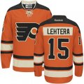 Philadelphia Flyers #15 Jori Lehtera Premier Orange New Third NHL Jersey