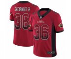 Arizona Cardinals #36 D.J. Swearinger SR Limited Red Rush Drift Fashion Football Jersey