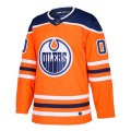 Edmonton Oilers Custom adidas Orange Authentic Jersey