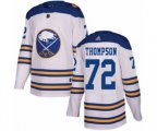 Adidas Buffalo Sabres #72 Tage Thompson Authentic White 2018 Winter Classic NHL Jersey