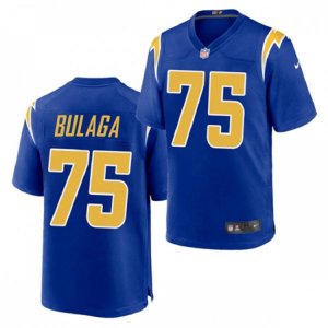 Los Angeles Chargers #75 Bryan Bulaga Nike Royal Gold 2nd Alternate Vapor Limited Jersey