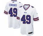 Buffalo Bills #49 Tremaine Edmunds Game White Football Jersey