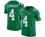 New York Jets #4 Lac Edwards Limited Green Rush Vapor Untouchable Football Jersey