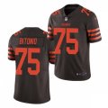 Cleveland Browns #75 Joel Bitonio Nike Brown Color Rush Legend Player Jersey
