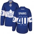 Toronto Maple Leafs #40 Garret Sparks Premier Royal Blue 2017 Centennial Classic NHL Jersey