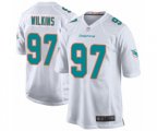 Miami Dolphins #97 Christian Wilkins Game White Football Jersey