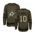 Dallas Stars #10 Corey Perry Authentic Green Salute to Service Hockey Jersey