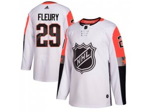 Vegas Golden Knights #29 Marc-Andre Fleury White 2018 All-Star Pacific Division Authentic Stitched NHL Jersey