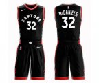 Toronto Raptors #32 KJ McDaniels Swingman Black Basketball Suit Jersey Statement Edition
