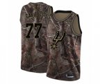 San Antonio Spurs #77 DeMarre Carroll Swingman Camo Realtree Collection Basketball Jersey